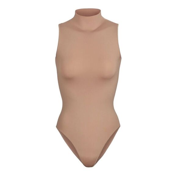 NWT‎ SKIMS ESSENTIAL MOCK NECK SLEEVELESS BODYSUIT - 4X/5X - Picture 3 of 9